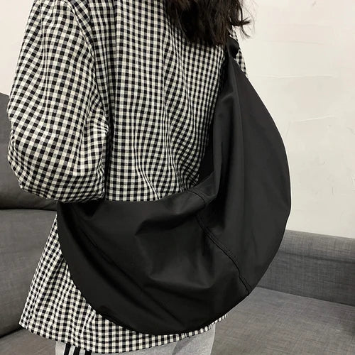 Foufurieux Crossbody Bag Women Ins Large Capacity College Student Bags