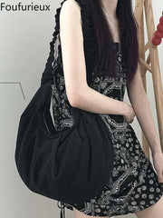 Foufurieux Crossbody Bag Women Casual Tote Lady Shoulder Bag