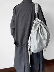 Foufurieux Waterproof Gym Backpack Drawstring Sports Bag