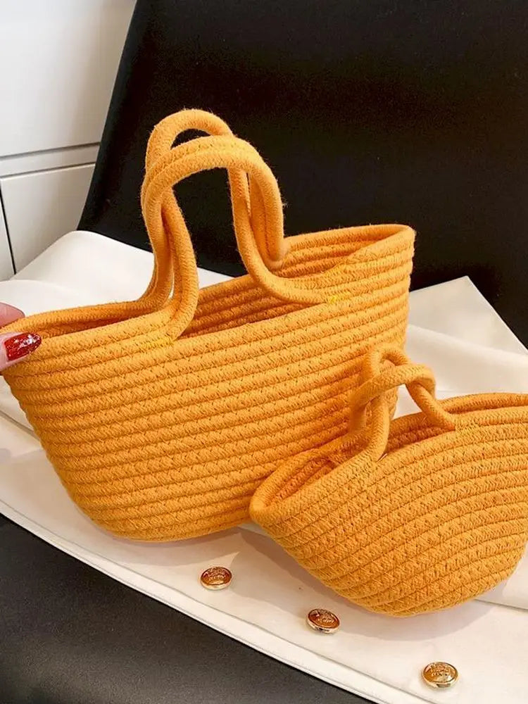 Foufurieux Lady Underarm Bag 2022New Shoulder Bag Retro Tote Bag