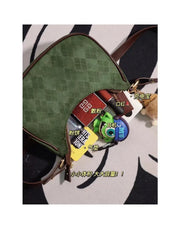 Faux Suede Handbags Women Autumn Winter Shoulder Bags