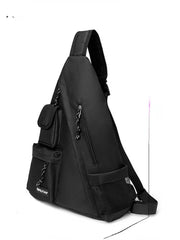 Foufurieux High Nylon Chest Pack Crossbody Bag