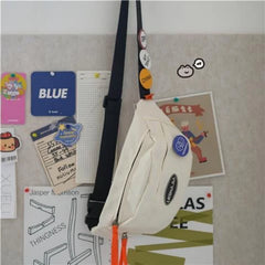 Japanese Harajuku Sports Waist Bag Messenger Bag