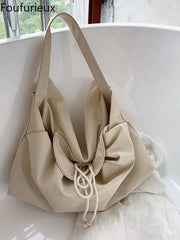 Large Capacity Women Casual Tote Soft Canvas Shoulder Messenger Bags