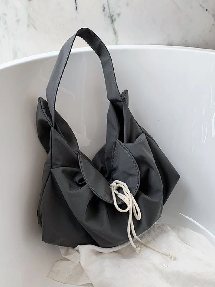 Large Capacity Women Casual Tote Soft Canvas Shoulder Messenger Bags