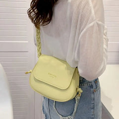 Foufurieux Leather Shoulder Bag Y2k Style