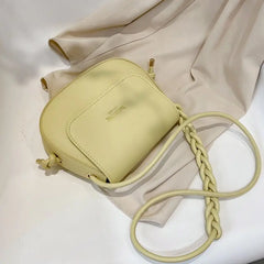 Foufurieux Leather Shoulder Bag Y2k Style