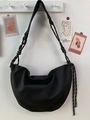 Foufurieux Men's Women's Shoulder Bag Leisure Student Bag