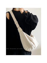 Foufurieux Messenger Bag Women's Autumn Winter Large-capacity Dumpling Bag