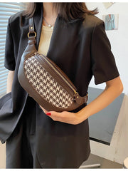 Vintage Chest Bag Female Autumn PU