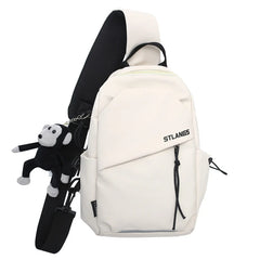 Foufurieux Nylon Canvas Small Bag Chest Bags Ins Light One Shoulder