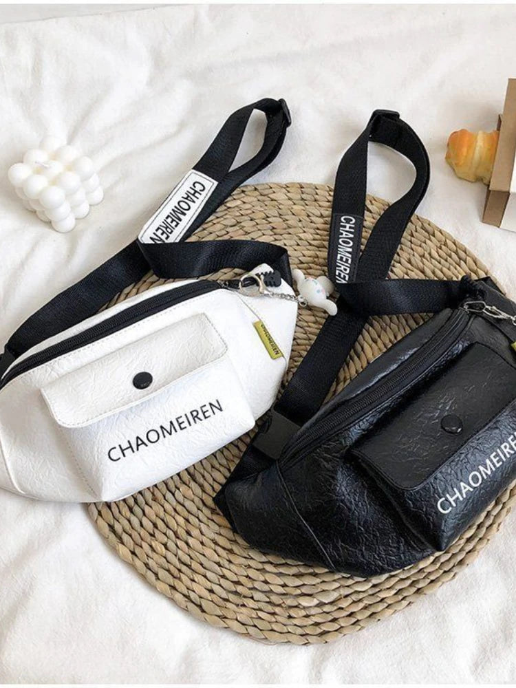 Foufurieux Small Leather Waist Bag Women