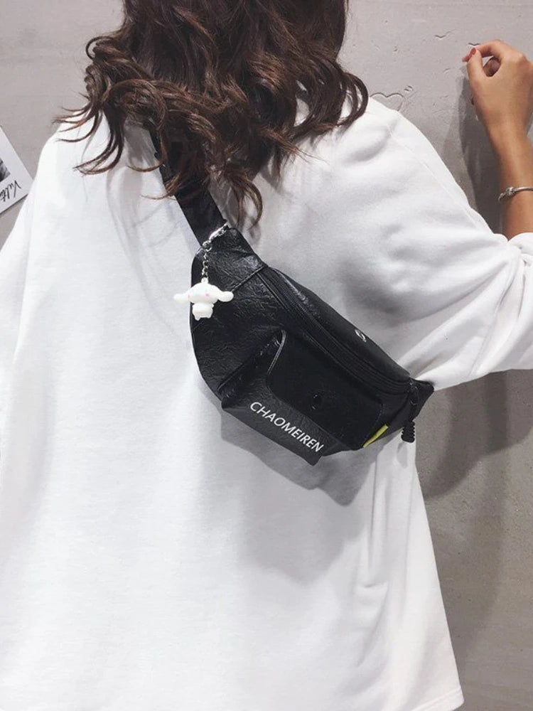 Foufurieux Small Leather Waist Bag Women