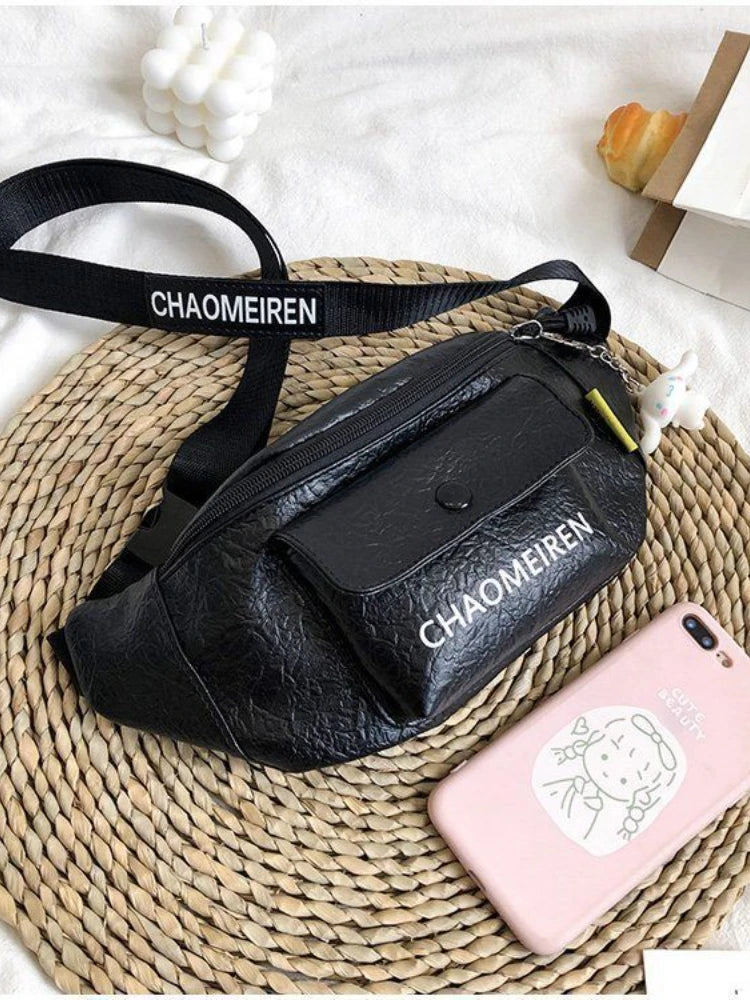 Foufurieux Small Leather Waist Bag Women