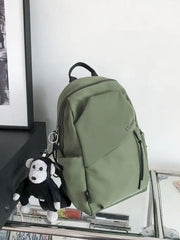 Foufurieux Solid Women Rucksack Bag Backpack for Teenage Girls
