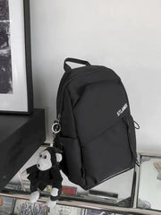 Foufurieux Solid Women Rucksack Bag Backpack for Teenage Girls