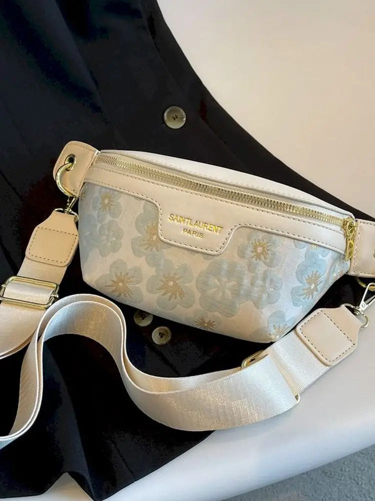 Foufurieux Women Summer High-end Messenger Chest Bag Y2k