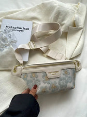 Foufurieux Women Summer High-end Messenger Chest Bag Y2k