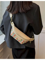 Foufurieux Women Summer High-end Messenger Chest Bag Y2k