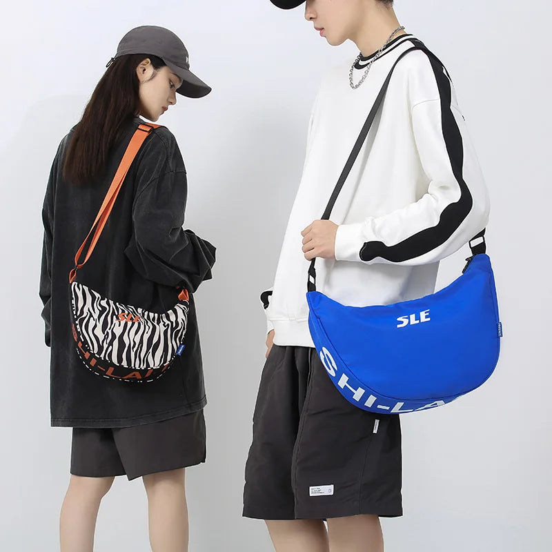 Foufurieux Winter Waist Packs Japanese Casual Sports Shoulder Bag