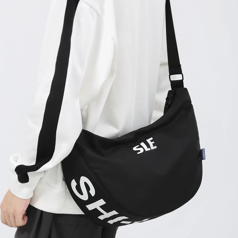 Foufurieux Winter Waist Packs Japanese Casual Sports Shoulder Bag
