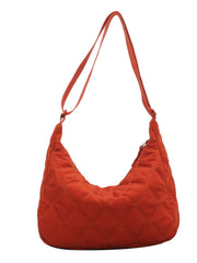 Quilted Handbags Lady Shoulder Bucket Crossbody