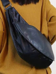 Foufurieux Women Leather Handbags Large Shoulder Bags Casual Tote Bags