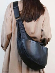 Foufurieux Women Leather Handbags Large Shoulder Bags Casual Tote Bags