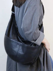 Foufurieux Women Leather Handbags Large Shoulder Bags Casual Tote Bags