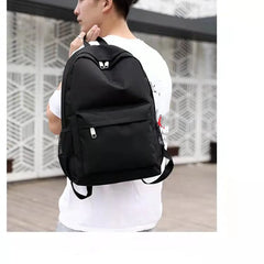 Four Seasons Casual USB Oxford Cloth Solid Backpack