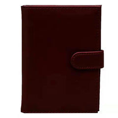 4 Seasons Casual Buckle Passport Bag PU Leather Travel ID Wallet