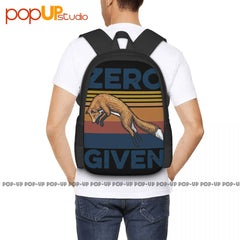 Fox Zero Given Backpack Large Capacity Travel Softback Eco Friendly Multi-functi