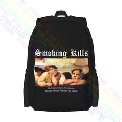 Fr2 Smoking Kills Angels Backpack Outdoor Sports Bag