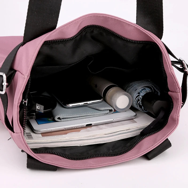 Women Top-handle Bag Designers Female Shoulder Bag Nylon Totes Travel Bags
