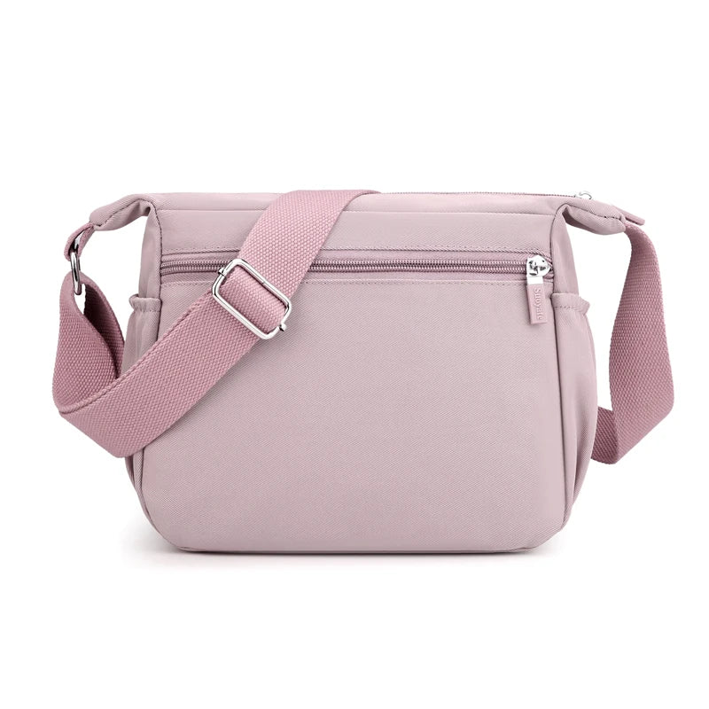 Women Shoulder Bag CrossBody Bag Travel Handbag Nylon Waterproof Casual Ladies M
