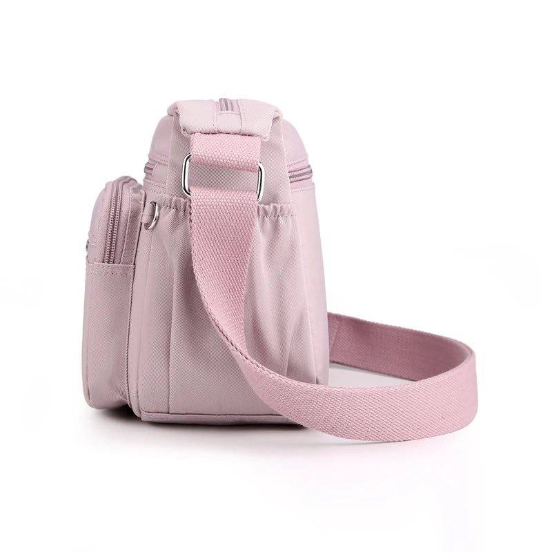 Women Shoulder Bag CrossBody Bag Travel Handbag Nylon Waterproof Casual Ladies M