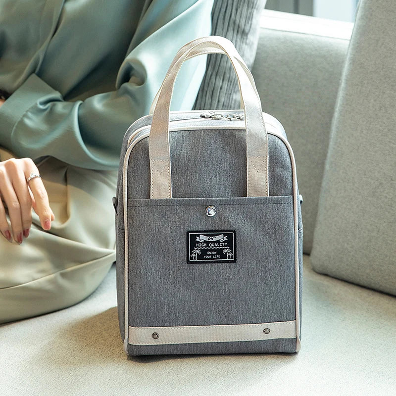 Waterproof Portable Thermal Lunch Bag for Women