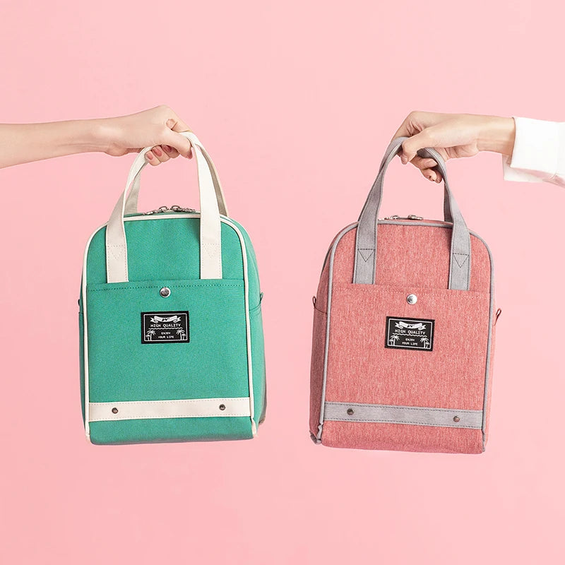 Waterproof Portable Thermal Lunch Bag for Women