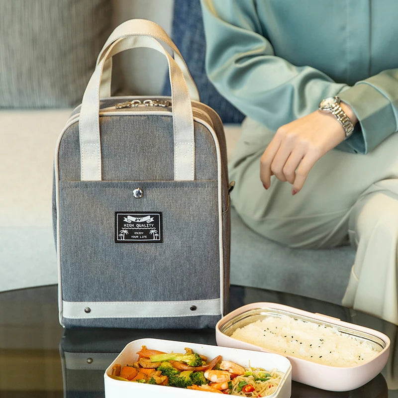 Waterproof Portable Thermal Lunch Bag for Women