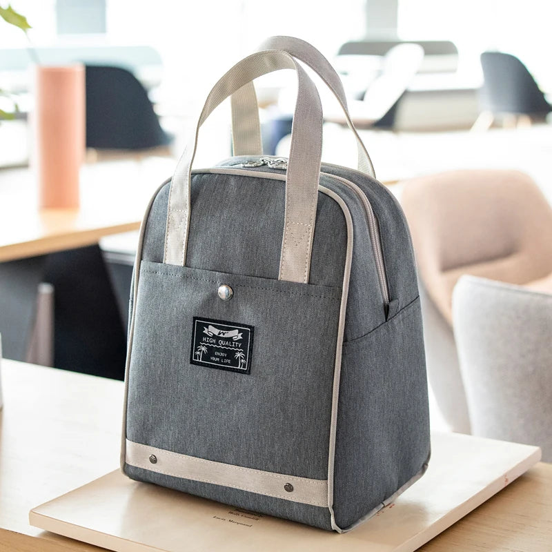 Waterproof Portable Thermal Lunch Bag for Women