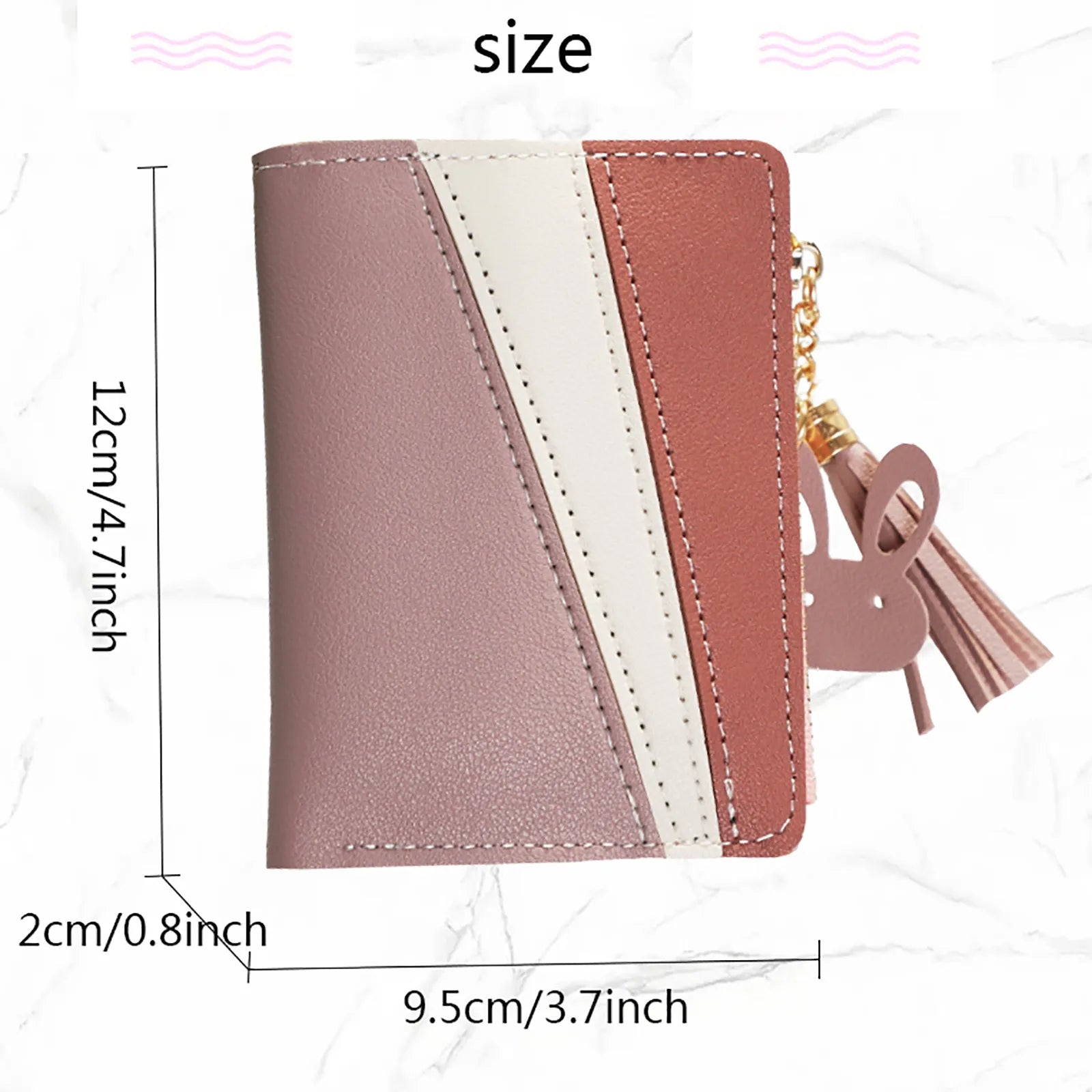 Leather Card Holder Wallet Thin Wallet For Women