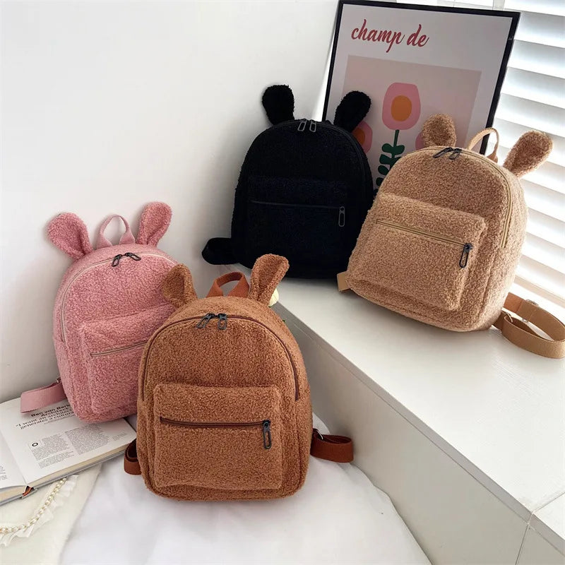 Cute Rabbit Backpack for Kids - Women's Shoulder Bag