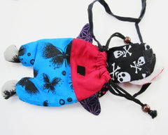 Women Cute Cat Handbag Shoulder Purse Rabbit Bag with Bell