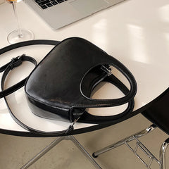 French Shoulder Bag for Women Summer Soft Pu Leather Underarm Bags