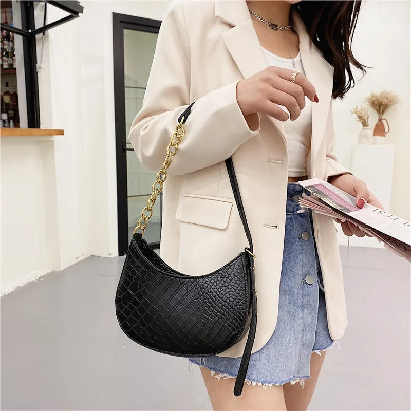 French Niche Female Shoulder Bag All-match Ladies Underarm Bag