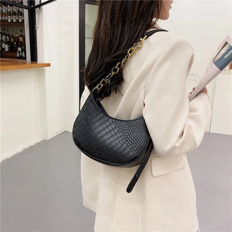 French Niche Female Shoulder Bag All-match Ladies Underarm Bag