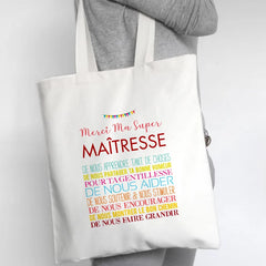 French Print Canvas Shoulder Bags Women Shopping Totes Travel Handbags