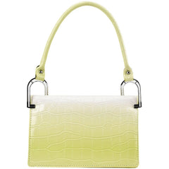 French Stone Pattern Shoulder Bag Summer Women Gradient Underarm Bags