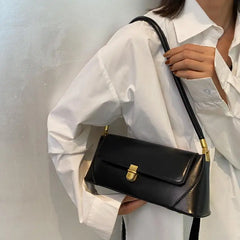 French Vintage Armpit Shoulder Bag Women Classic