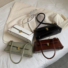 French Vintage Armpit Shoulder Bag Women Classic